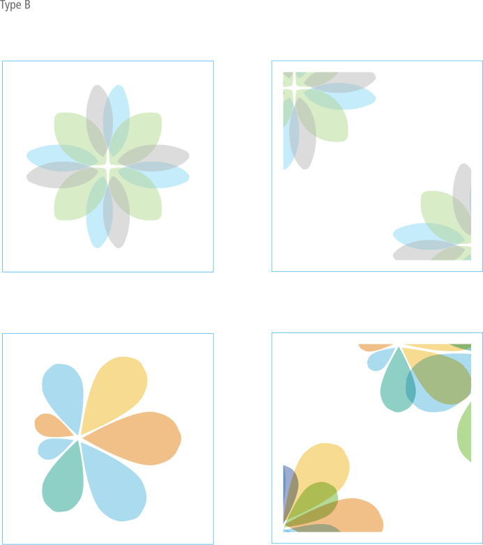 과천시 BI - 그래픽모티브 type B